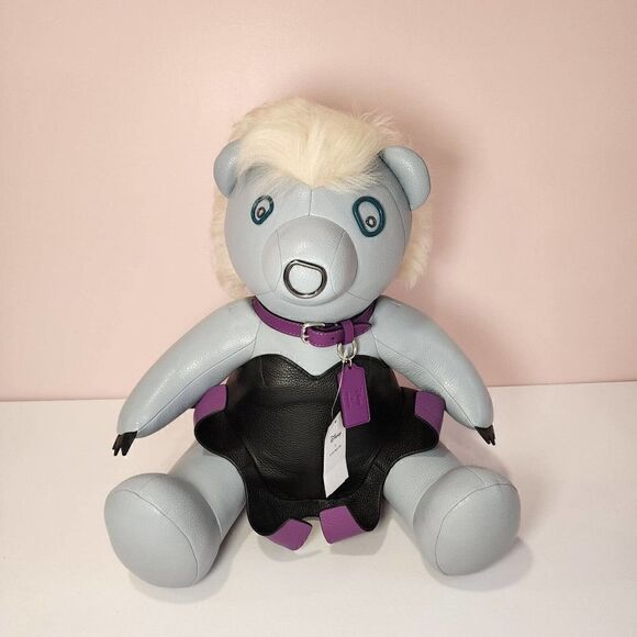NWT Disney X Coach CC945 Ursula Collectible Bear Villains Little Mermaid - Picture 1 of 7
